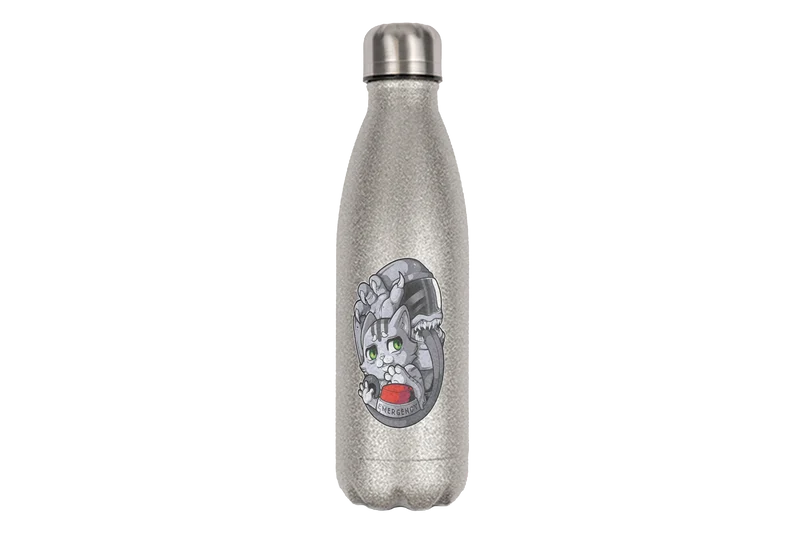 FeineKatze Among Kopf - Edelstahl Thermoflaschen / Thermobecher