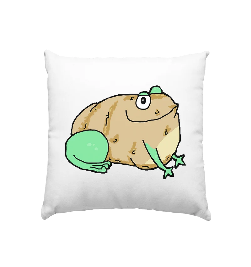 Aylana87 Kartoffelfrosch - Kissen 40x40cm