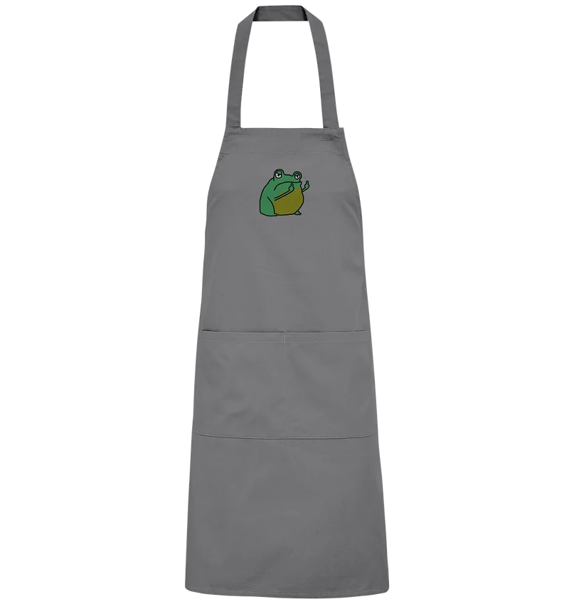 Aylana87 Kackfrosch - Organic Grillschürze