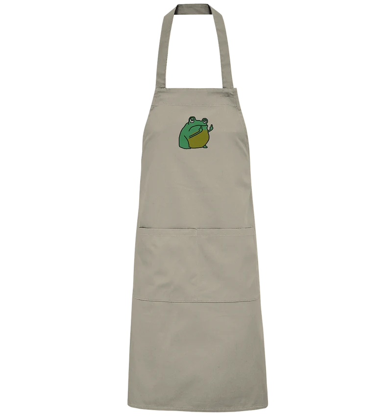 Aylana87 Kackfrosch - Organic Grillschürze