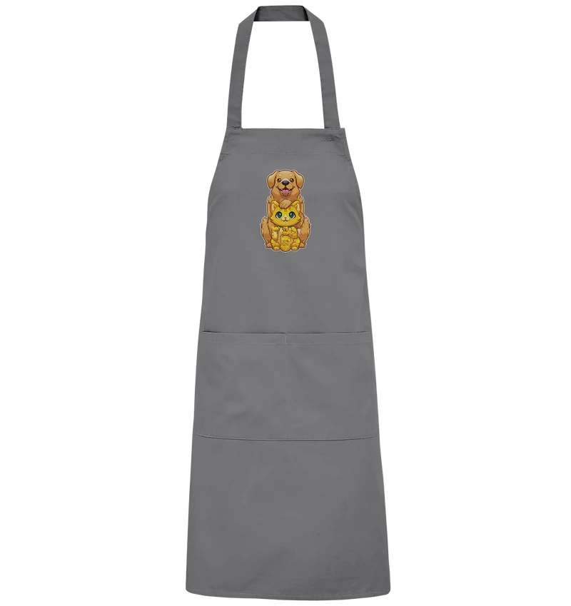FeineKatze Goldig - Organic Grillschürze