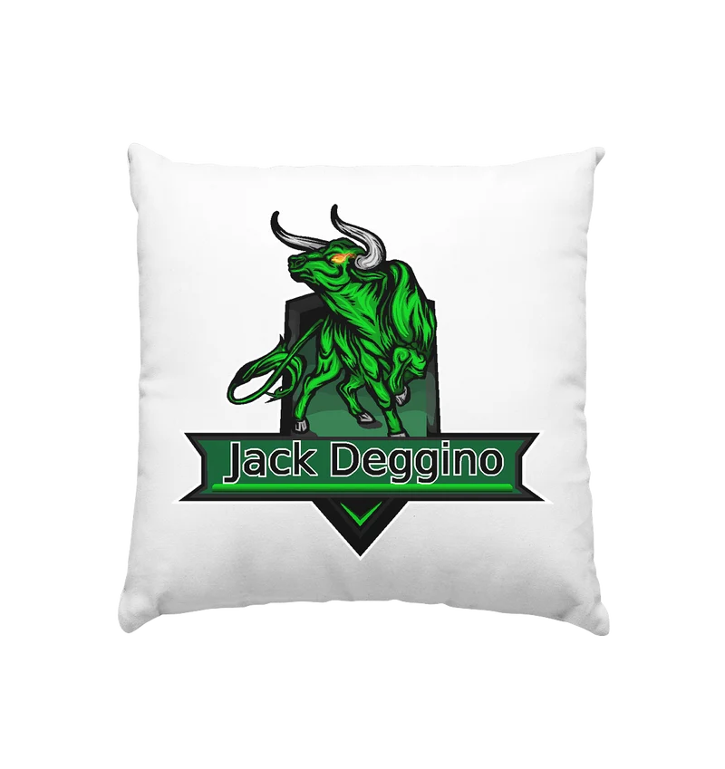 JackDeggino Logo - Kissen 40x40cm