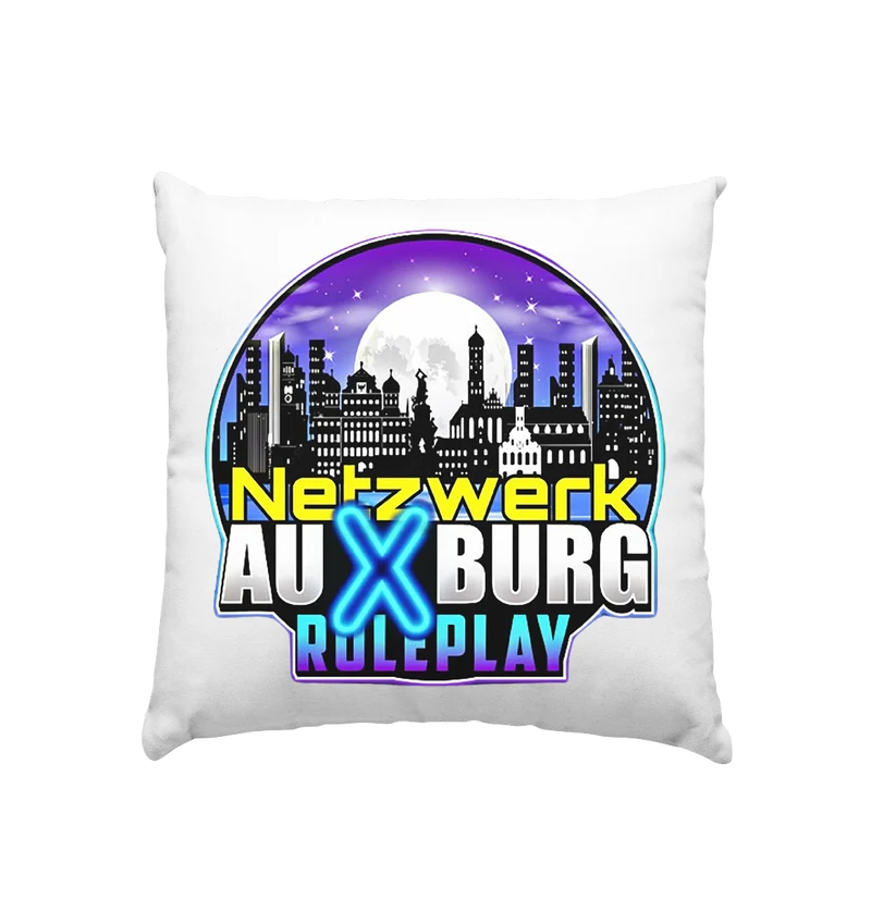 Auxburger Roleplay Logo - Kissen 40x40cm