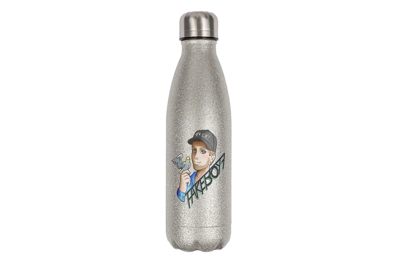 Fakeboy7 Logo - Edelstahl Thermoflaschen / Thermobecher
