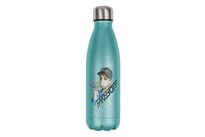 Fakeboy7 Logo - Edelstahl Thermoflaschen / Thermobecher