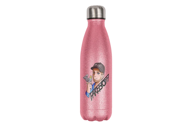Fakeboy7 Logo - Edelstahl Thermoflaschen / Thermobecher