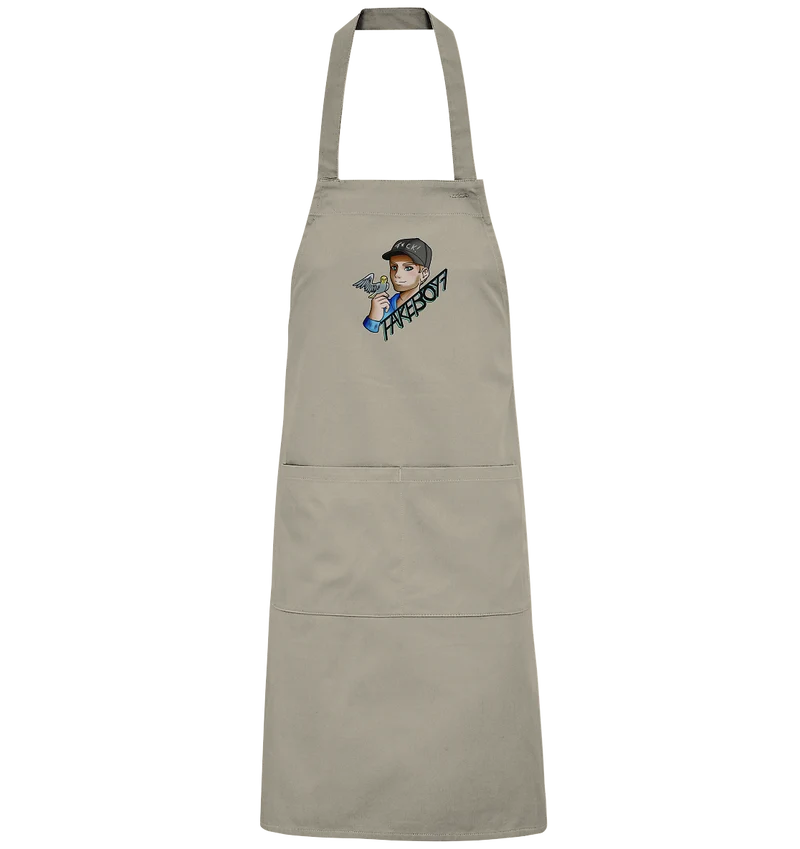 Fakeboy7 Logo - Organic Grillschürze