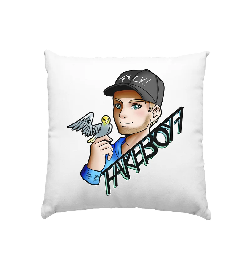 Fakeboy7 Logo - Kissen 40x40cm