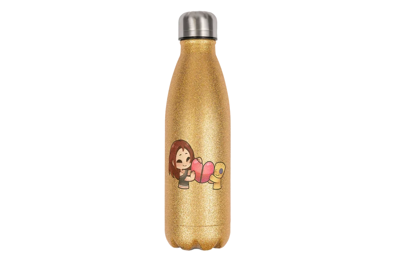 KoRngirL81 Herz - Edelstahl Thermoflaschen / Thermobecher
