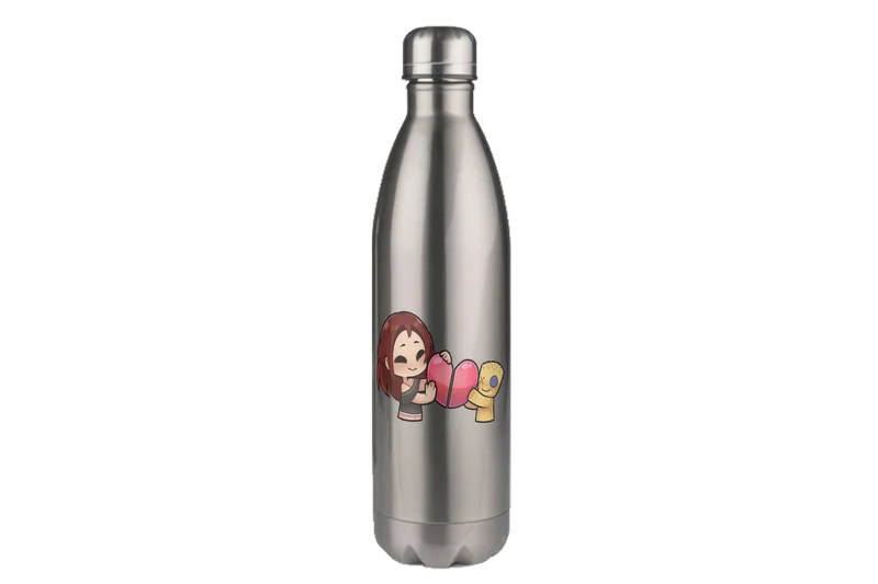 KoRngirL81 Herz - Edelstahl Thermoflaschen / Thermobecher