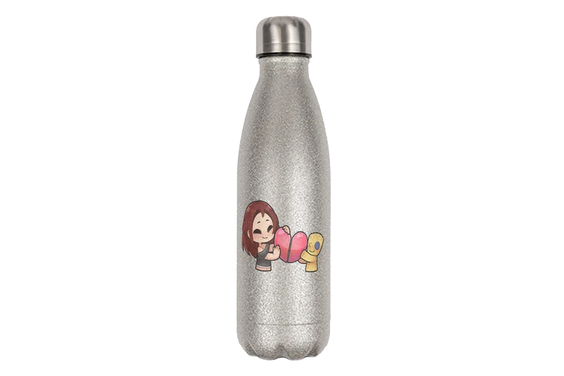 KoRngirL81 Herz - Edelstahl Thermoflaschen / Thermobecher