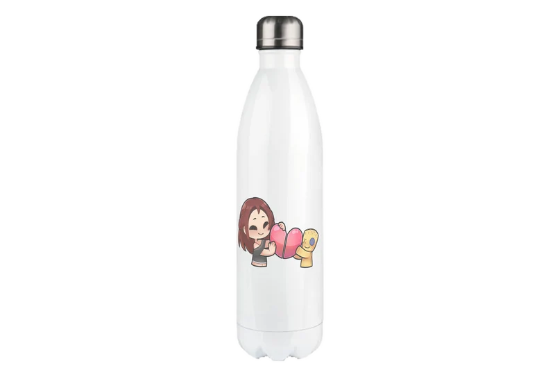 KoRngirL81 Herz - Edelstahl Thermoflaschen / Thermobecher