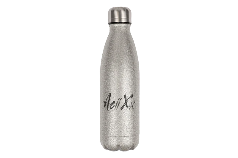 AciiXx Brushlogo - Edelstahl Thermoflaschen / Thermobecher