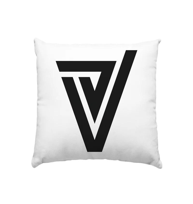 Verdipwnz Logo - Kissen 40x40cm