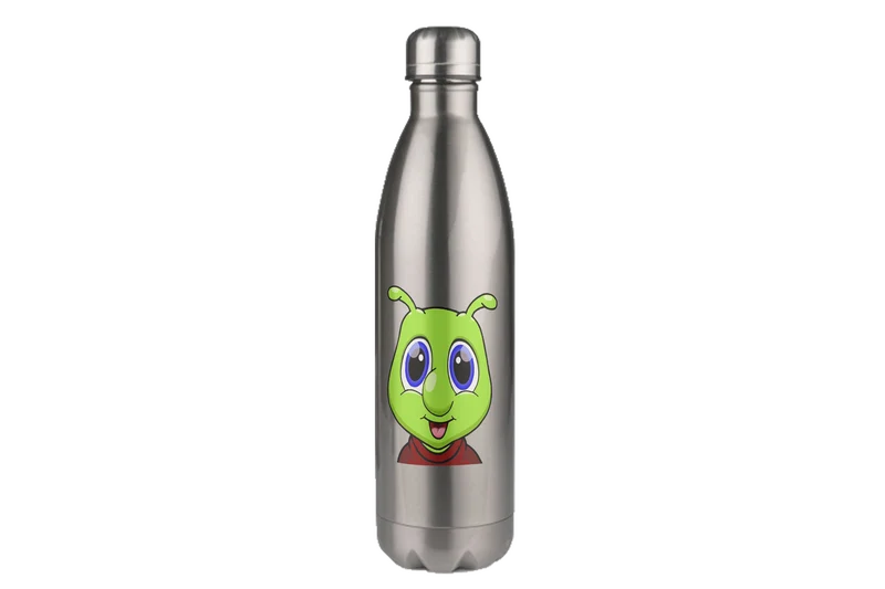 Raupi Face - Edelstahl Thermoflaschen / Thermobecher