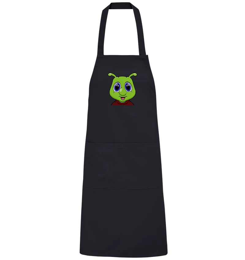 Raupi Face - Organic Grillschürze