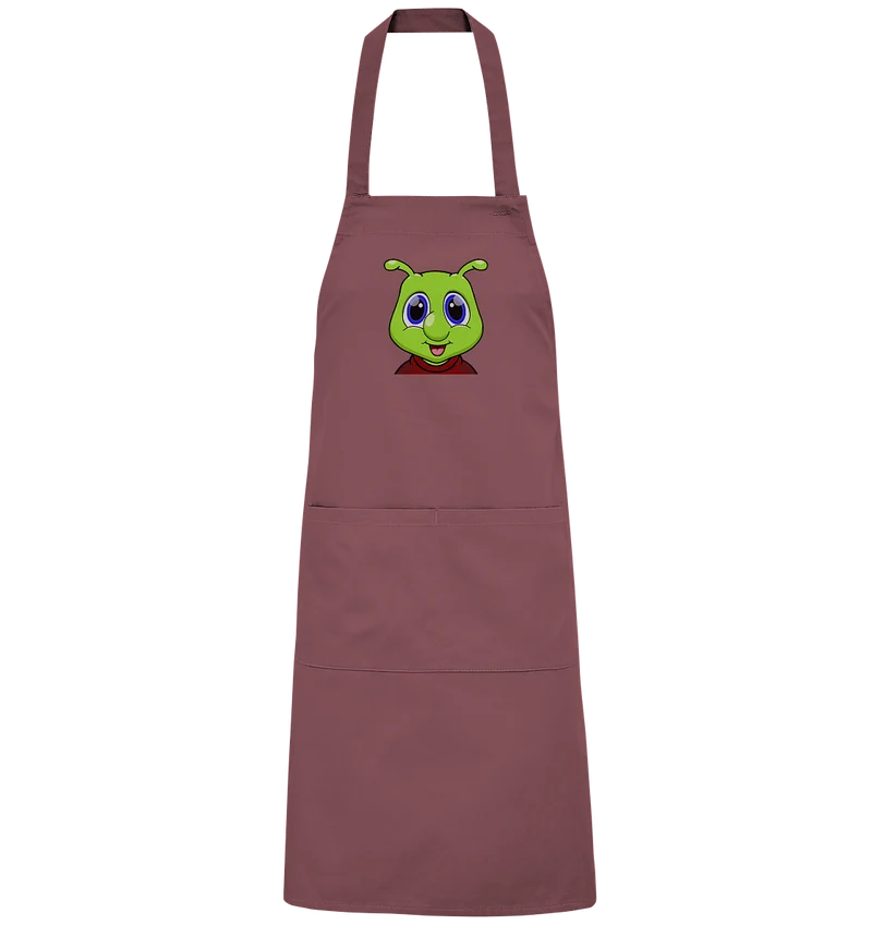 Raupi Face - Organic Grillschürze