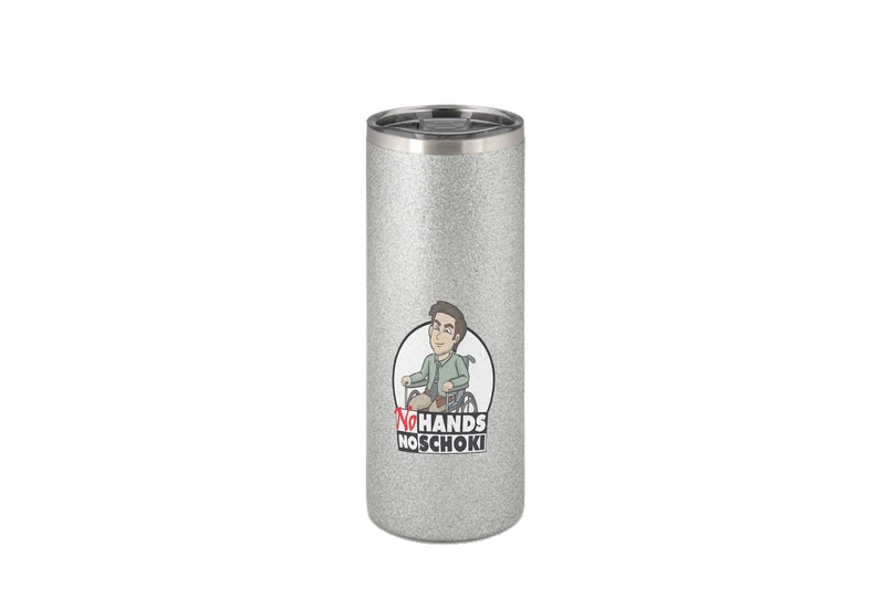 NoHandsNoSchoki Logo - Edelstahl Thermoflaschen / Thermobecher