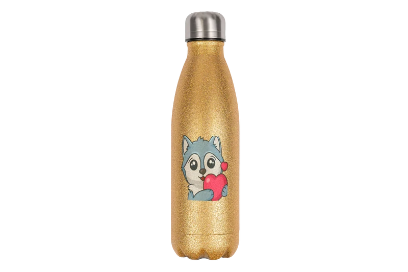 Manchi188 Herz - Edelstahl Thermoflaschen / Thermobecher