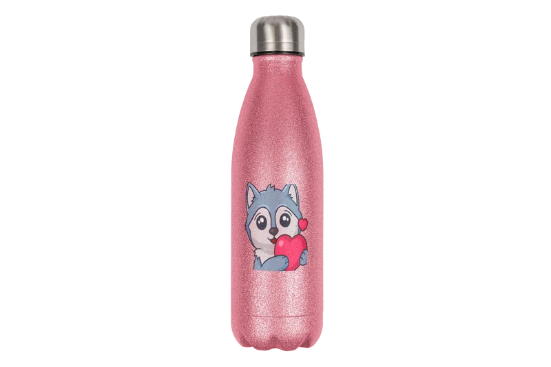 Manchi188 Herz - Edelstahl Thermoflaschen / Thermobecher