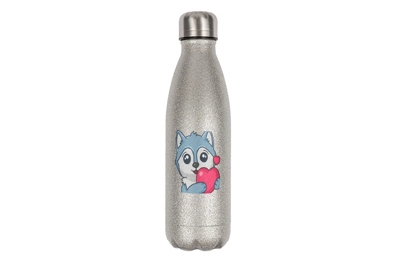 Manchi188 Herz - Edelstahl Thermoflaschen / Thermobecher