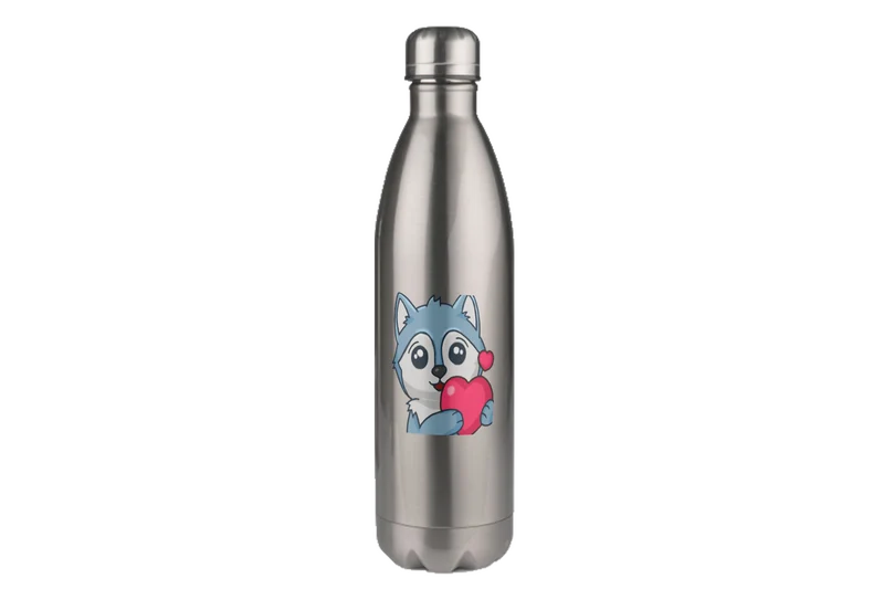 Manchi188 Herz - Edelstahl Thermoflaschen / Thermobecher