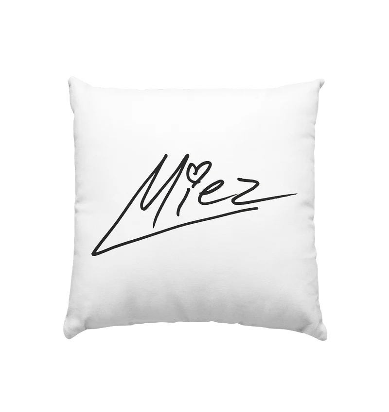 Miezchen Sign - Kissen 40x40cm