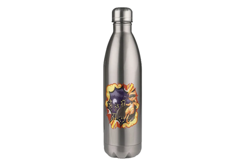 FeineKatze Hero Cat - Edelstahl Thermoflaschen / Thermobecher
