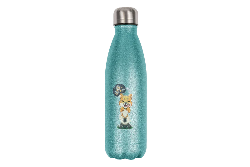 FeineKatze Shiba Astronaut - Edelstahl Thermoflaschen / Thermobecher