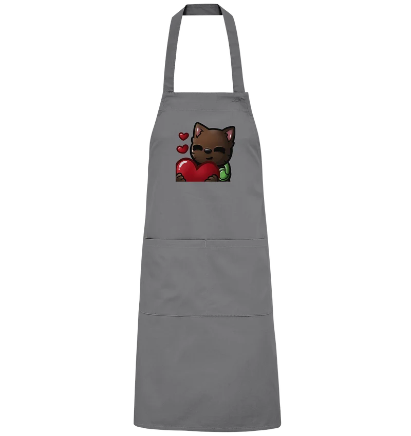 KykyNeko Love - Organic Grillschürze