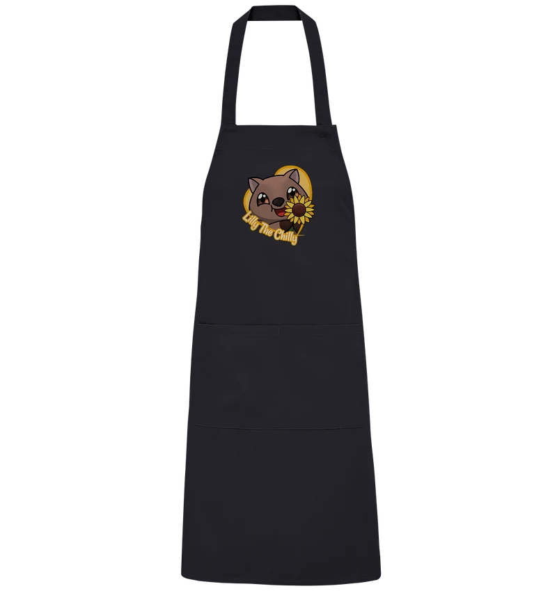 LillyTheChilly Flower - Organic Grillschürze