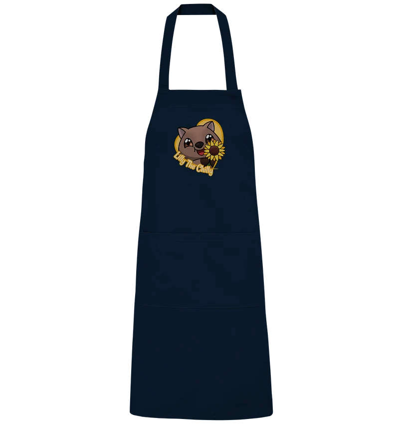 LillyTheChilly Flower - Organic Grillschürze