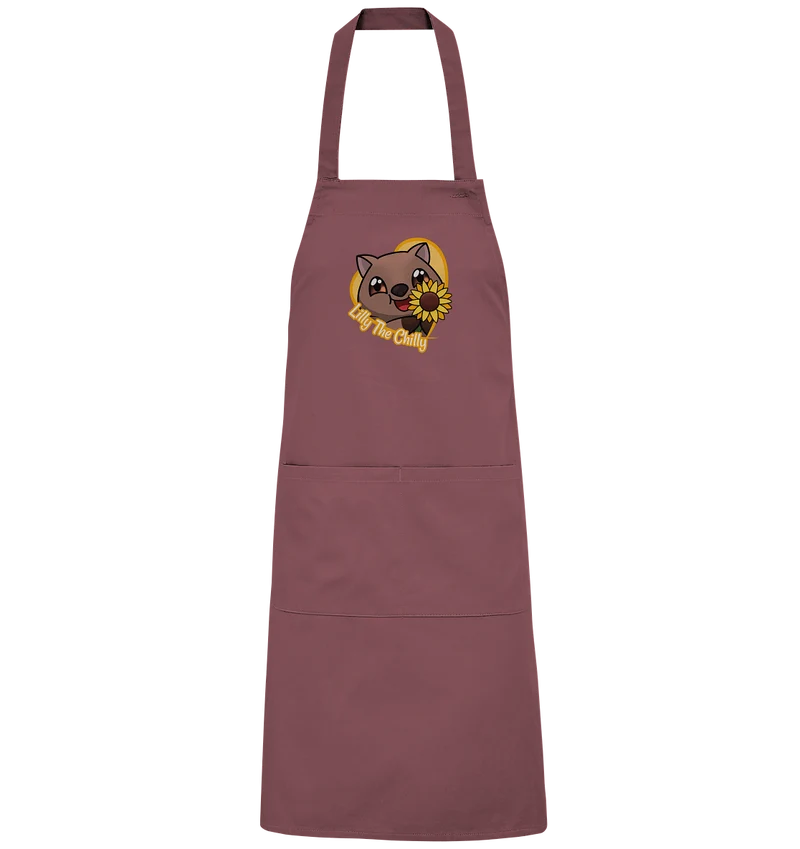 LillyTheChilly Flower - Organic Grillschürze