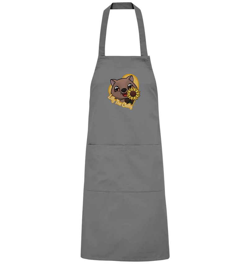 LillyTheChilly Flower - Organic Grillschürze