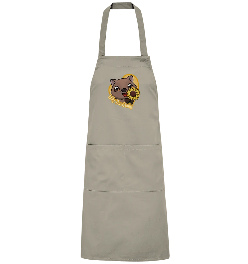 LillyTheChilly Flower - Organic Grillschürze