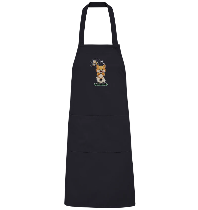 FeineKatze Shiba Astronaut - Organic Grillschürze