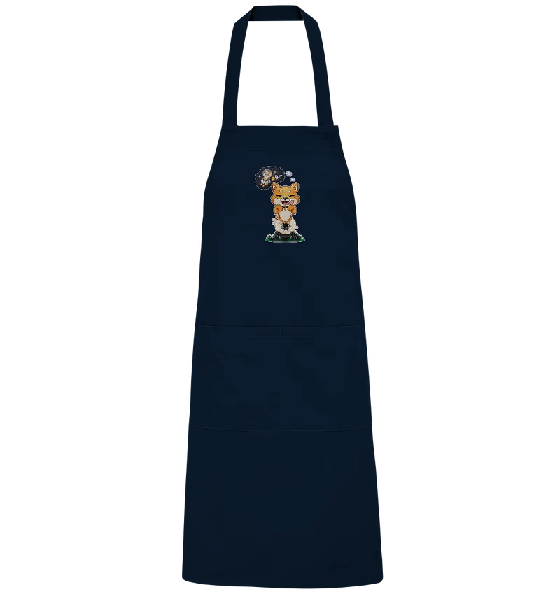 FeineKatze Shiba Astronaut - Organic Grillschürze