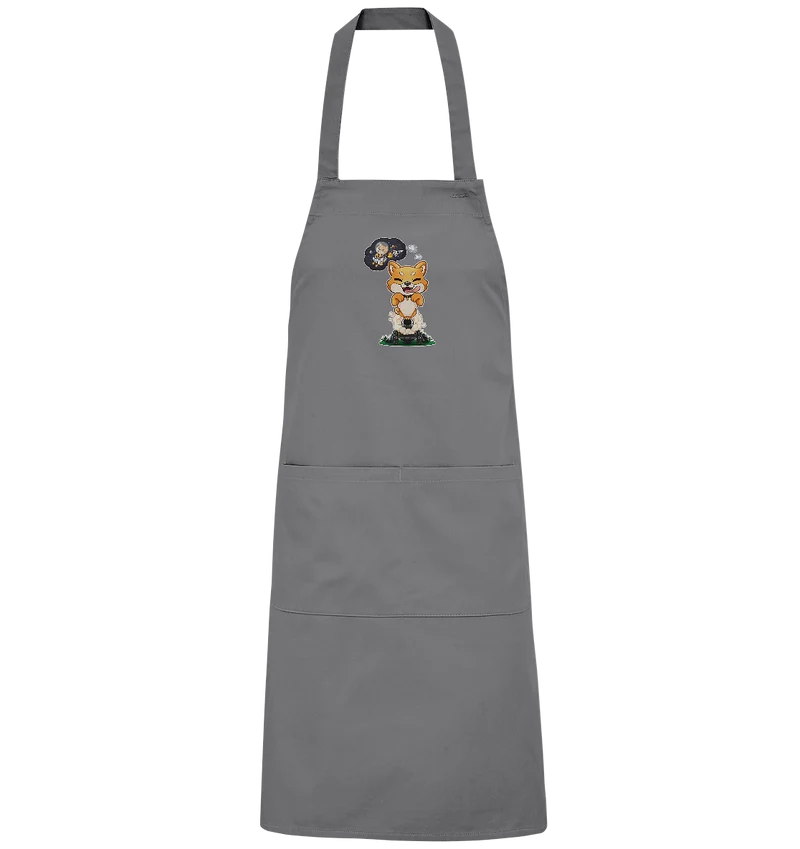 FeineKatze Shiba Astronaut - Organic Grillschürze