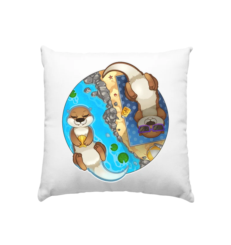 FeineKatze Otter - Kissen 40x40cm