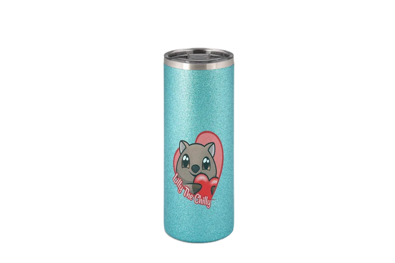 LillyTheChilly Heart - Edelstahl Thermoflaschen / Thermobecher