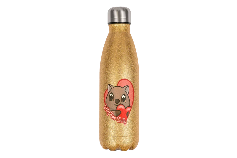 LillyTheChilly Heart - Edelstahl Thermoflaschen / Thermobecher