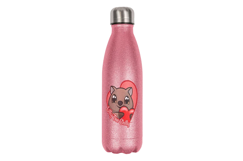 LillyTheChilly Heart - Edelstahl Thermoflaschen / Thermobecher