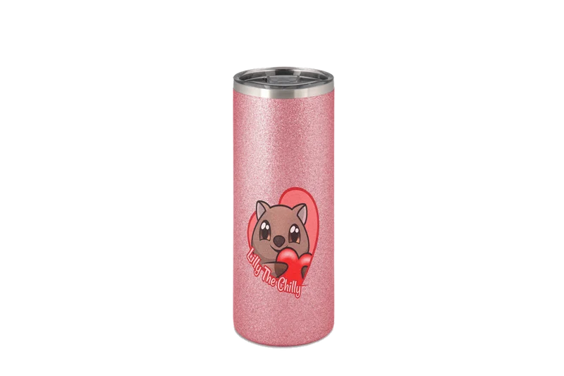 LillyTheChilly Heart - Edelstahl Thermoflaschen / Thermobecher