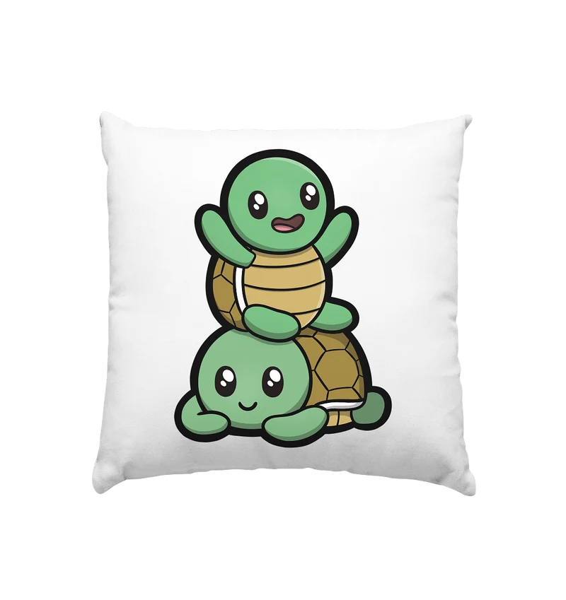 Lillimon 2Turtles - Kissen 40x40cm