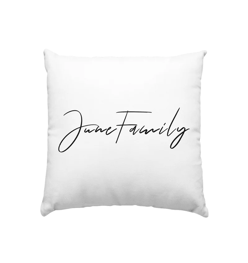 MissJuneDJ Family - Kissen 40x40cm