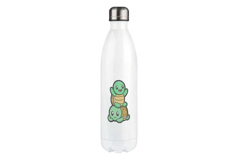 Lillimon 2Turtles - Edelstahl Thermoflaschen / Thermobecher