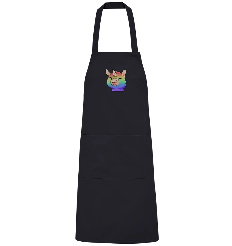 FlauschigTV Rainbow - Organic Grillschürze