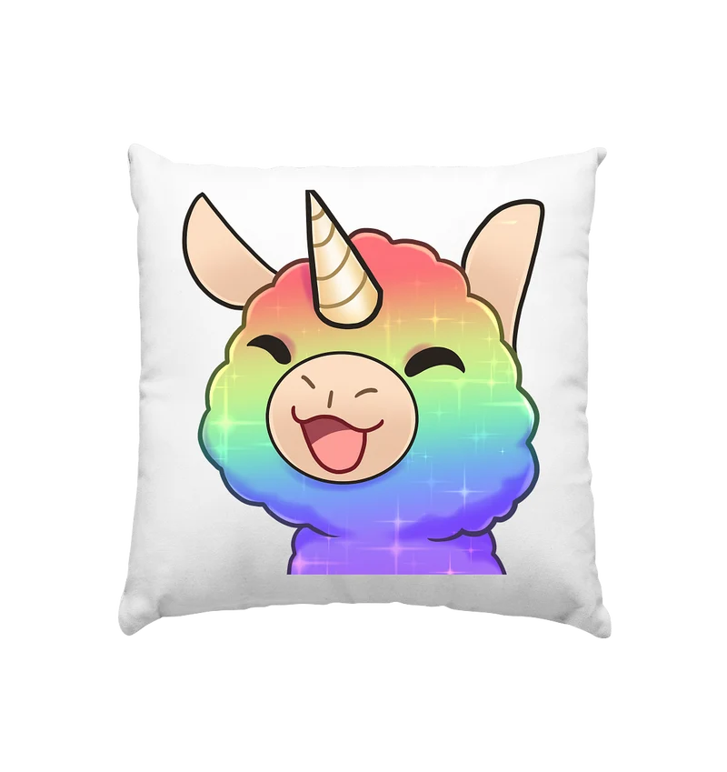 FlauschigTV Rainbow - Kissen 40x40cm