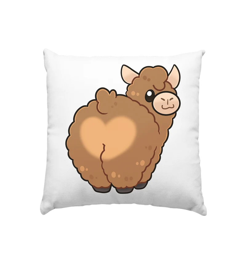 FlauschigTV Butt - Kissen 40x40cm