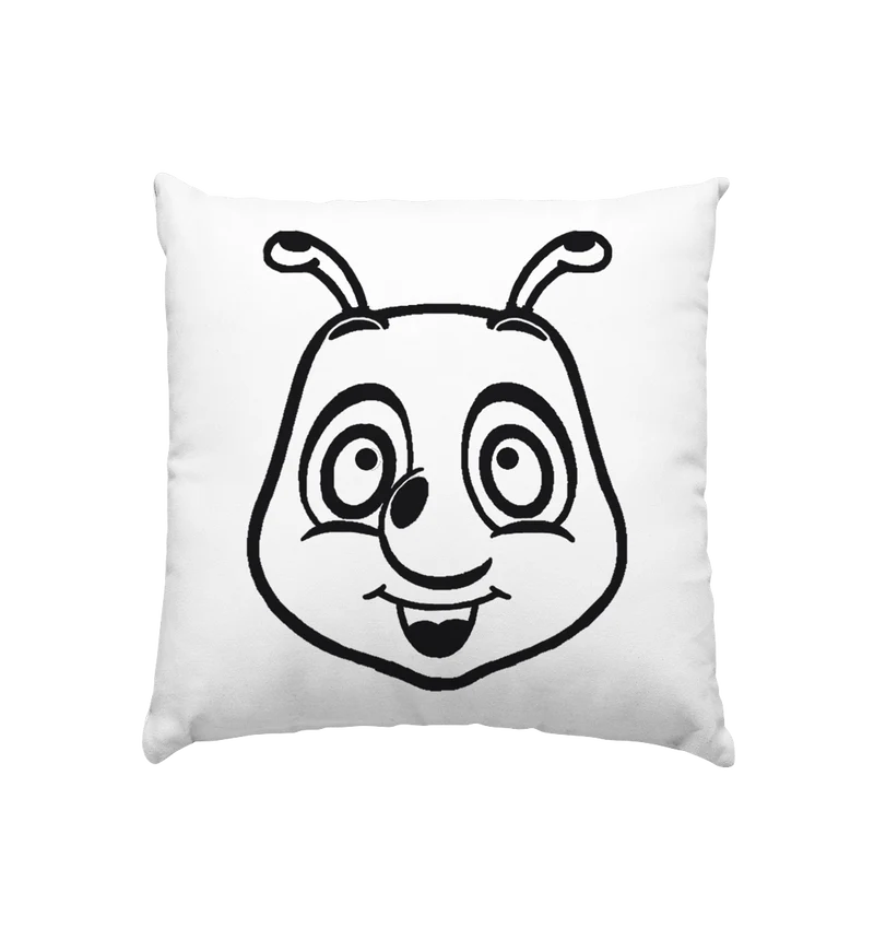 Raupi Outline - Kissen 40x40cm